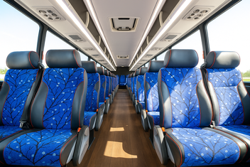 Johns Creek Charter Bus Inside