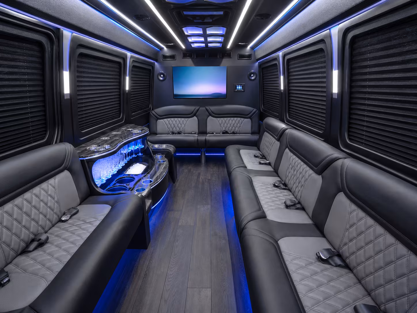 johns creek concert transportation onboard seating