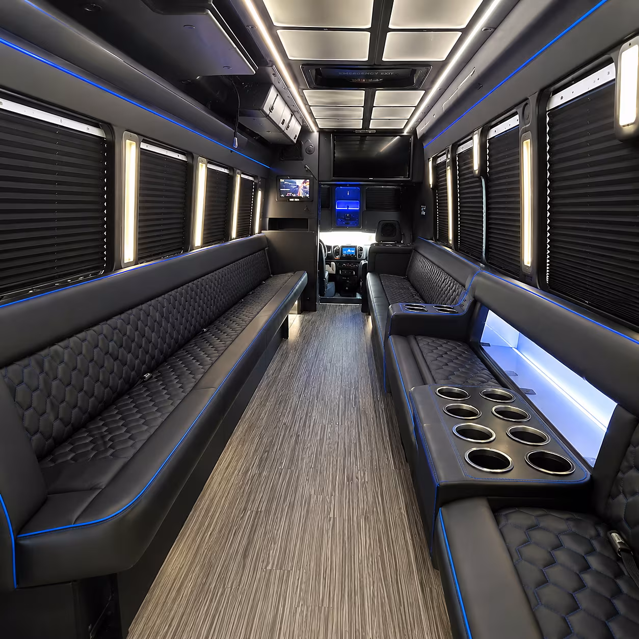 johns creek party bus rentals inside